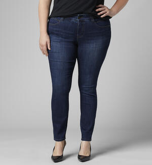 Cecilia Mid Rise Skinny Jeans Plus Size